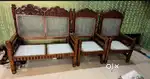 Original Teak wood sofa set