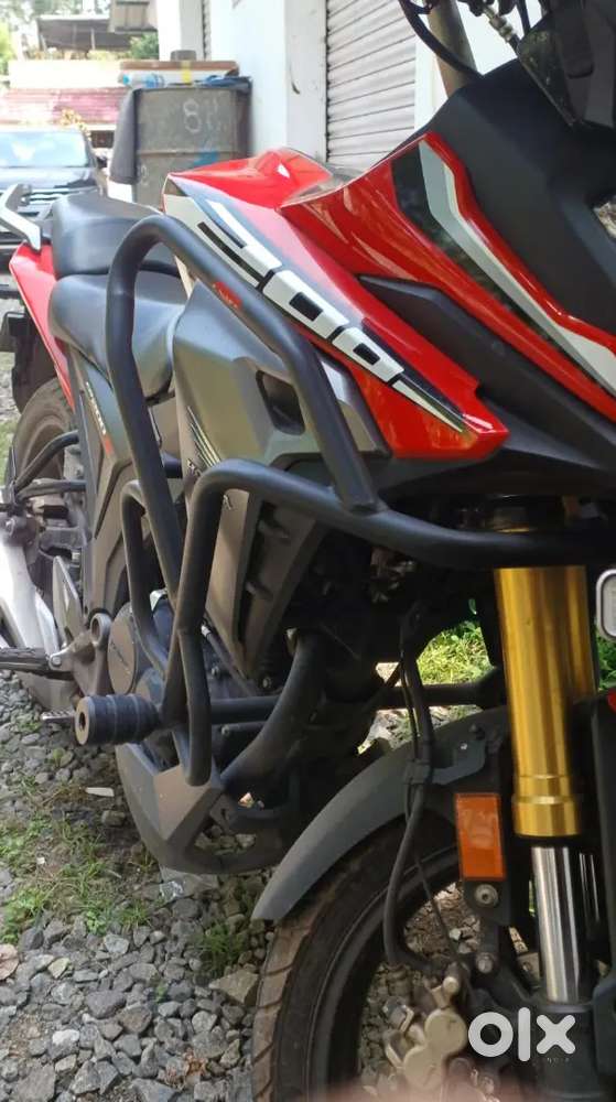 Honda 200x Branded Bike crash guard