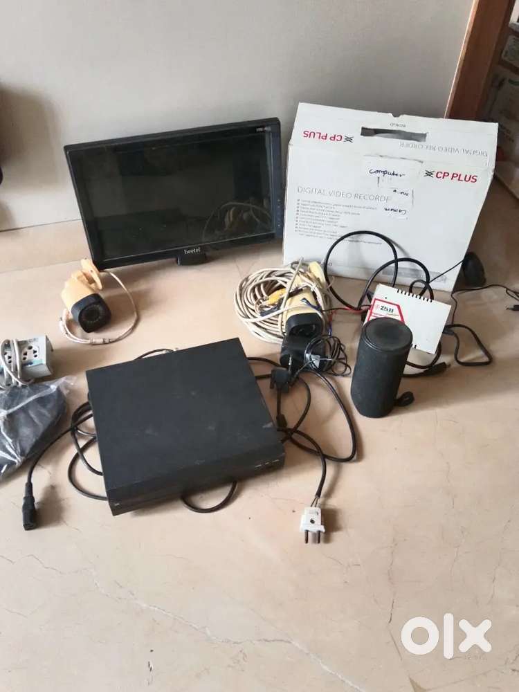 CP plus DVR &SCREEN,2 CAMERAS