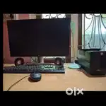 Intel core i5 ( 16 gb ram windows10 ) Desktop computer, 24inch monitor