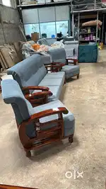 Teak wood sofas