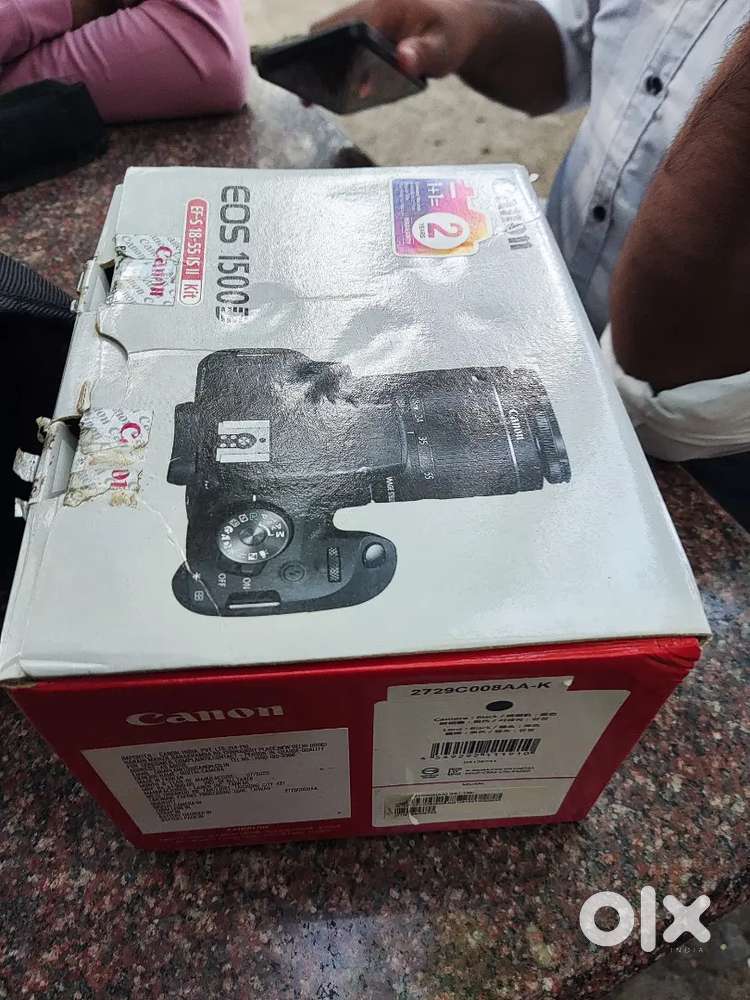 Cameras camon 1500d kit and canon700d kit  sale fixed price