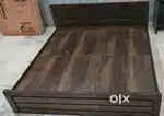 BRAND NEW 6*6 FT KING SIZE SEMI STORAGE HEAVY BED AT FACTORY COST
