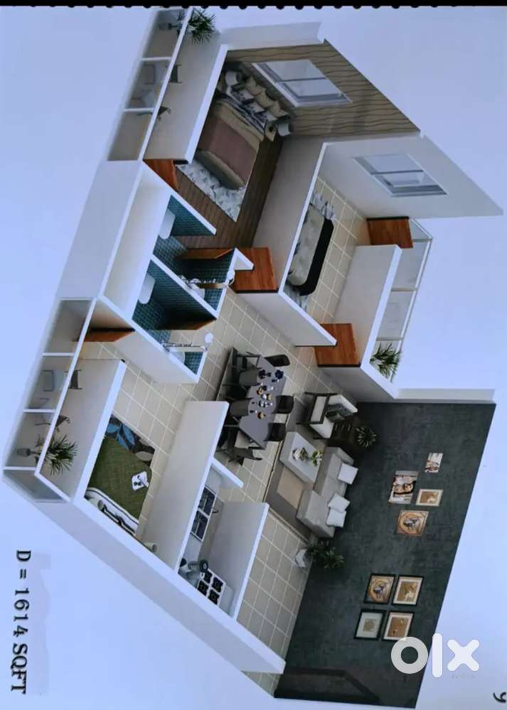 3 BHK SUPER DELUXE FLATES