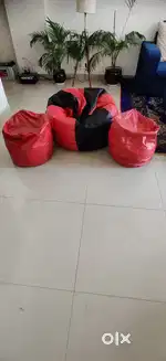 Bean bags with two small bean bags