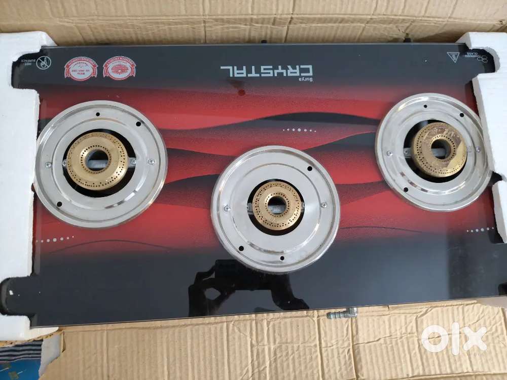 3 Bunner L.P. Gas Cooktop