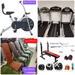 All gym exercise Exercise cycle and treadmill available