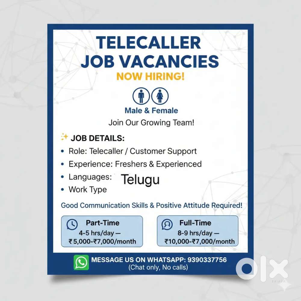 Telecaller customer support