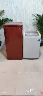 LG Single Door Fridge, LG Top load full automatic washing machine