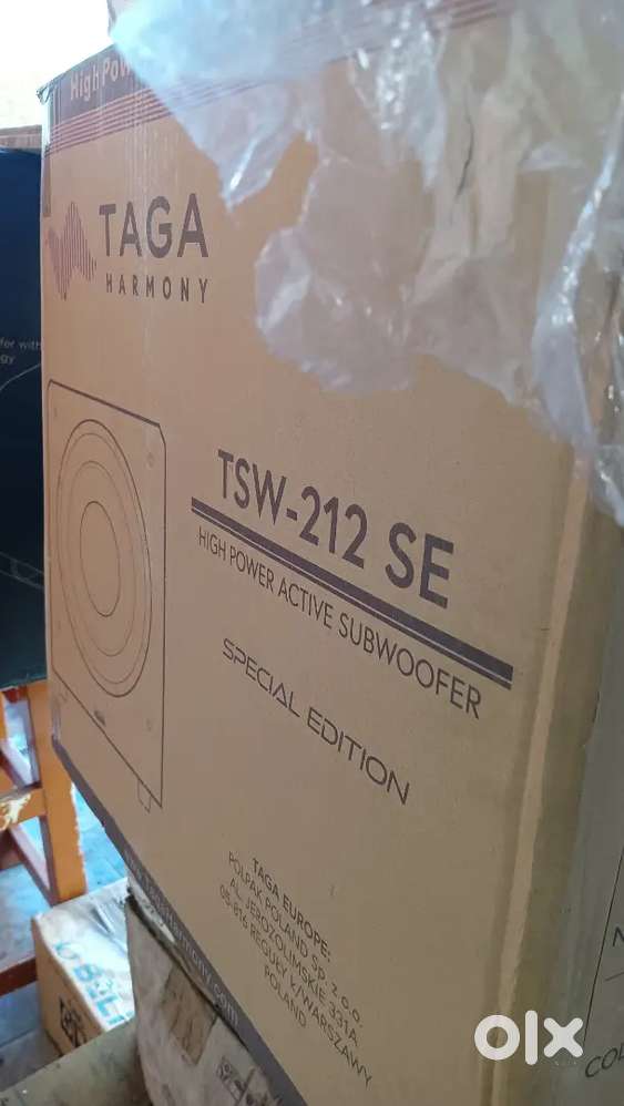 AGA HARMONY TSW-212SE 
Special Edition 
12Inch Powered Subwoofer