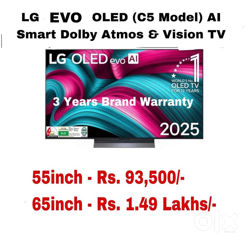 BrandNew LG 55inch OLED ( C5 Model) AI Smart Dolby Atmos TV@25%OFF