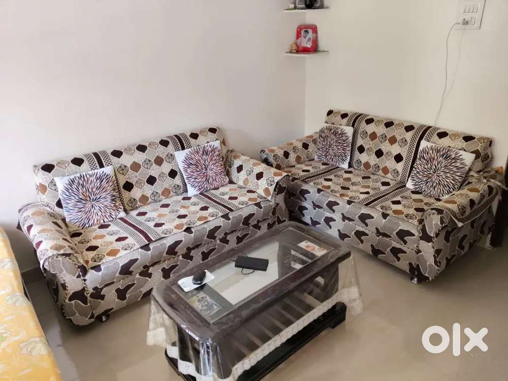 Sofa with tea table