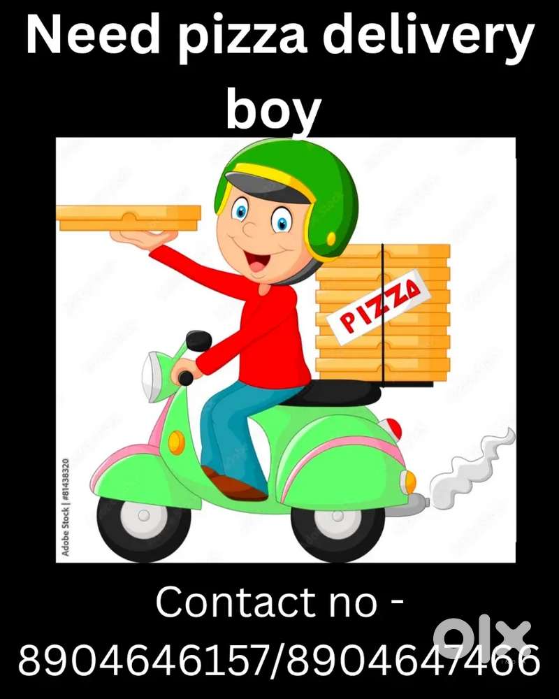 We are looking for pizza delivery driver ⁹⁸