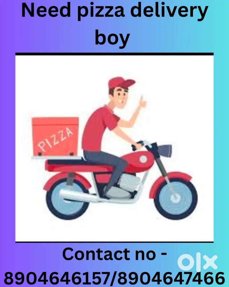 We are looking for pizza food delivery driver ¹²