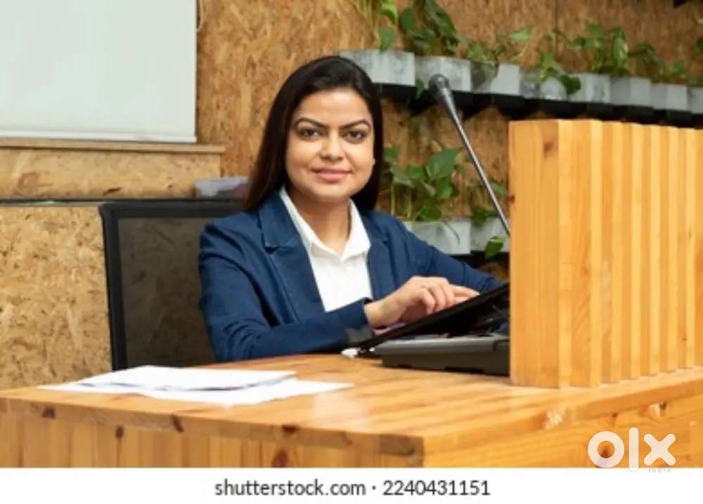 Receptionist female