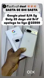 Google pixel 8/A 128gb Open box