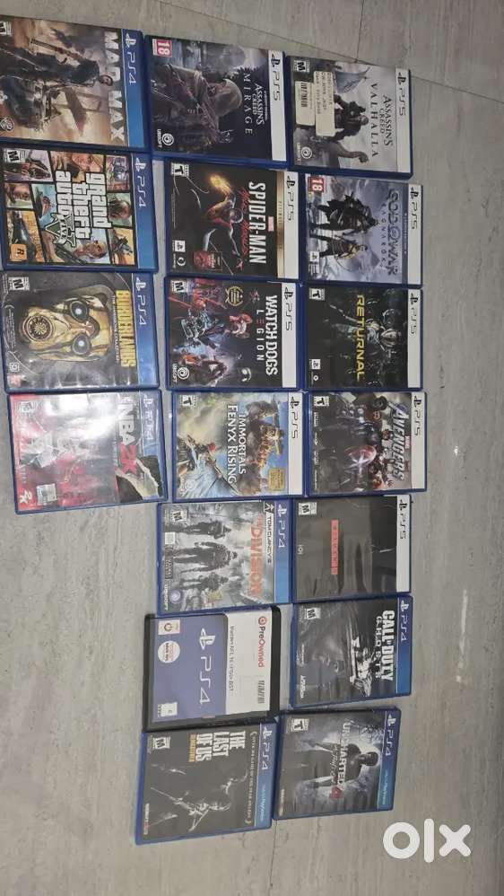 Ps5 games ps4 games