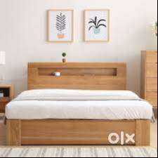 Saturday offer buy new double bed Wit box -6990/-EMI available
