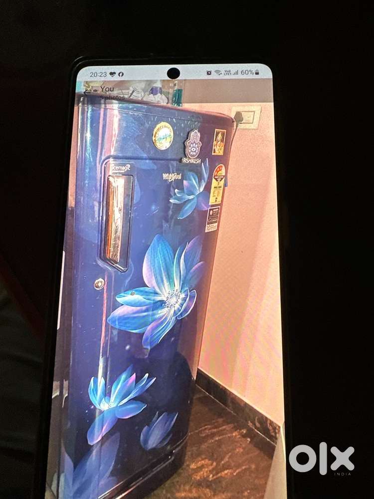 Whirlpool powercool Roy 3S Sapphire Flower Rain 72000 refrigerator