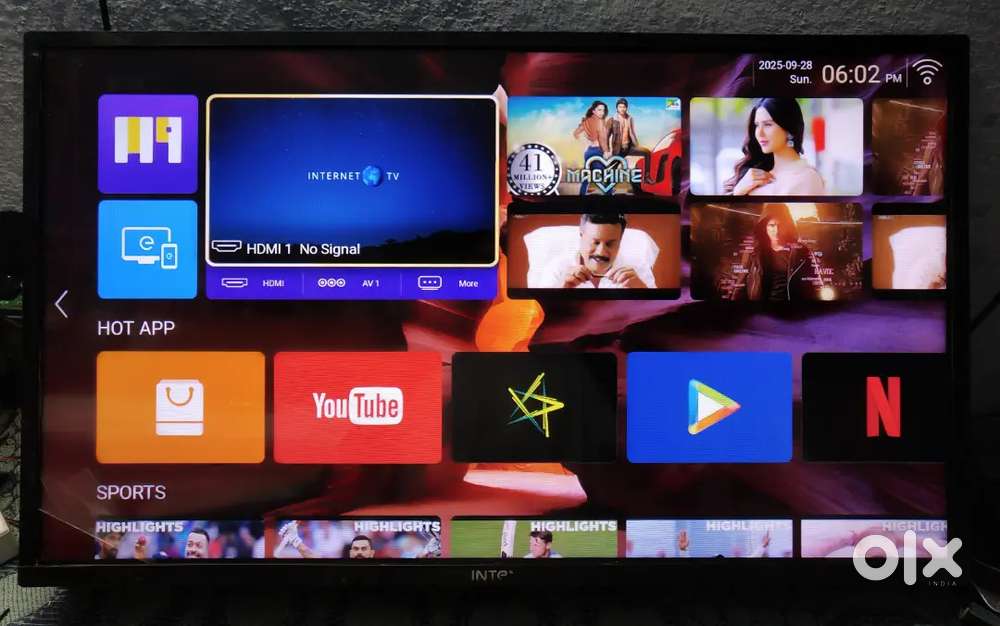 Intex 32 inch android Smart Tv