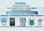 Water purifiers sales and service