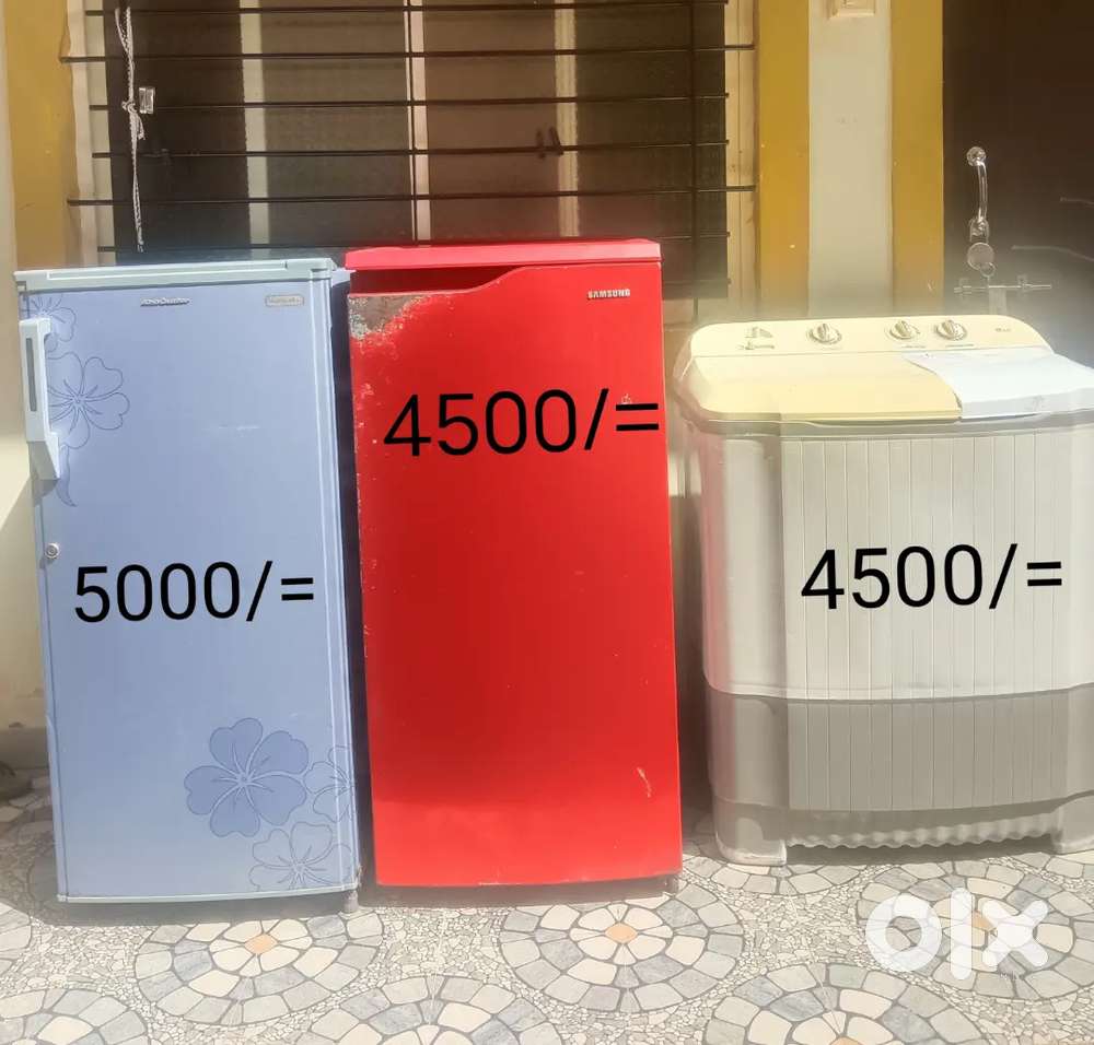Kelvinator Nutricool 180L fridge and washing machine for sell