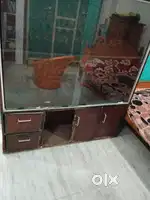 Wooden showcase