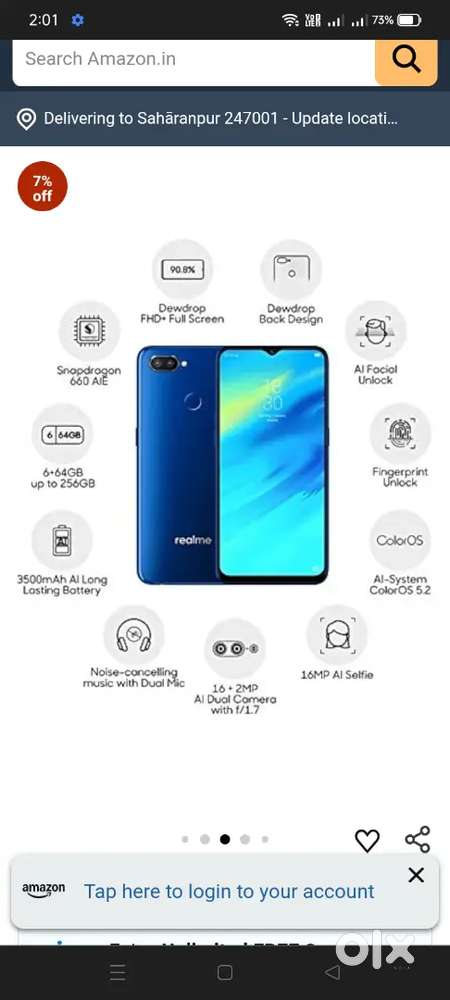 Realme 2 pro 4gb ram 64 gb