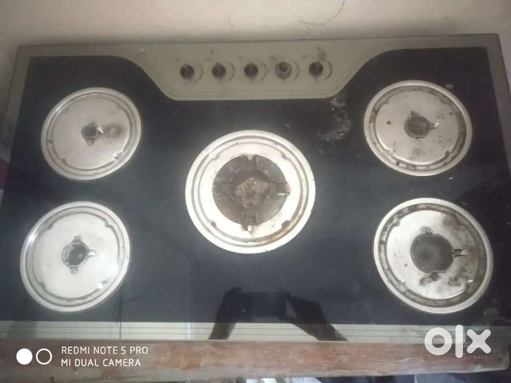 5 burner gas staove