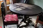 Teak wood dining table