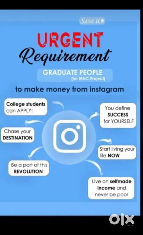 Part Time Working Opportunity Provided.