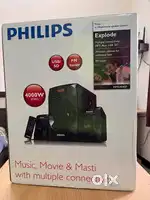 Philips MMS-4040F/94 2.1 Channel Multimedia Speaker System (Black)