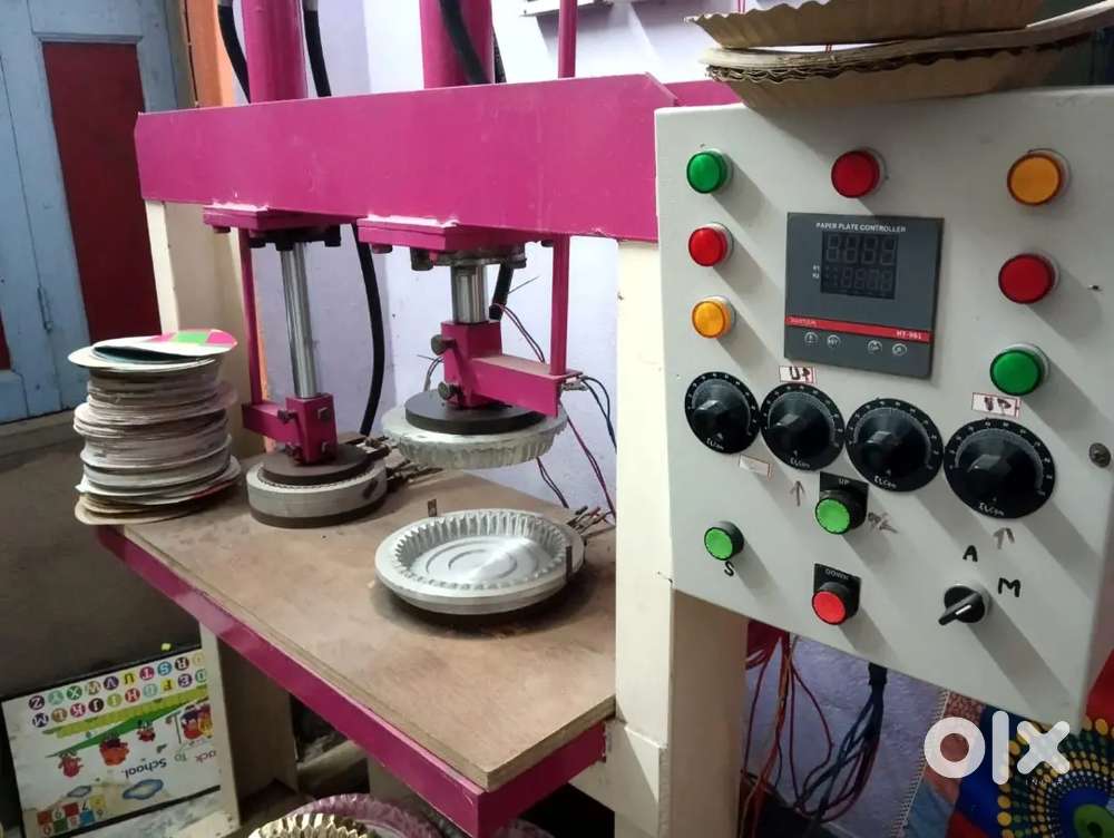 Paper plate machine at 95000 everything contact kore dekhun