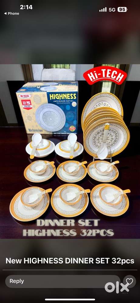 All types of mixer grender / dinner set