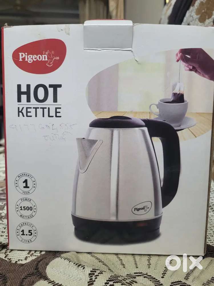 Pigeon kettles 1.5 lts brand new