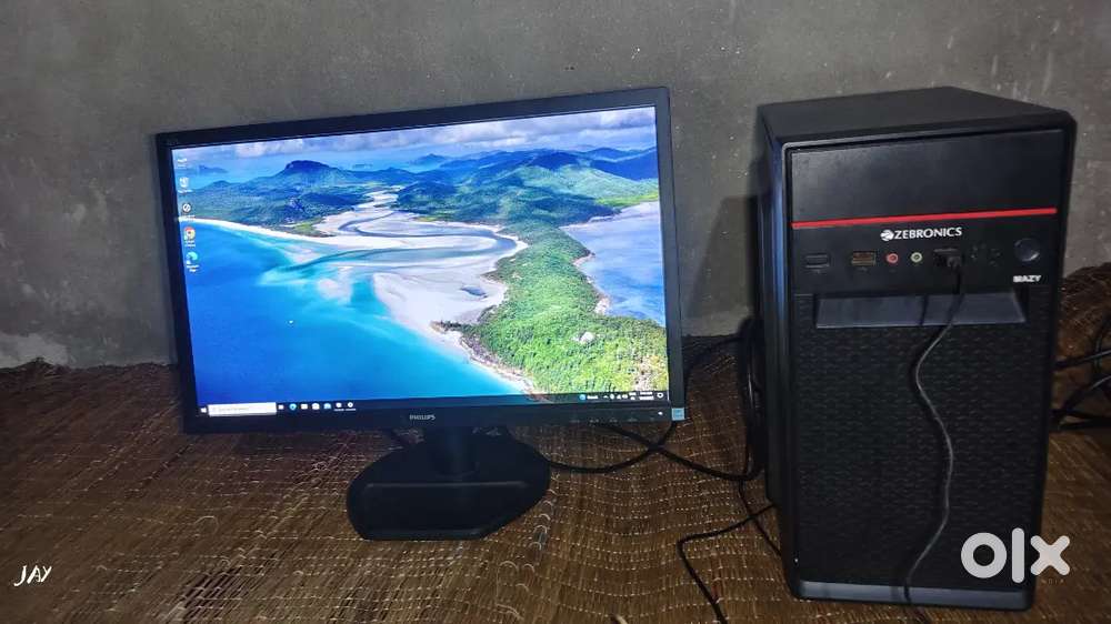 I3 processor 3rd gen 120gb ssd 22inc Philips monitor