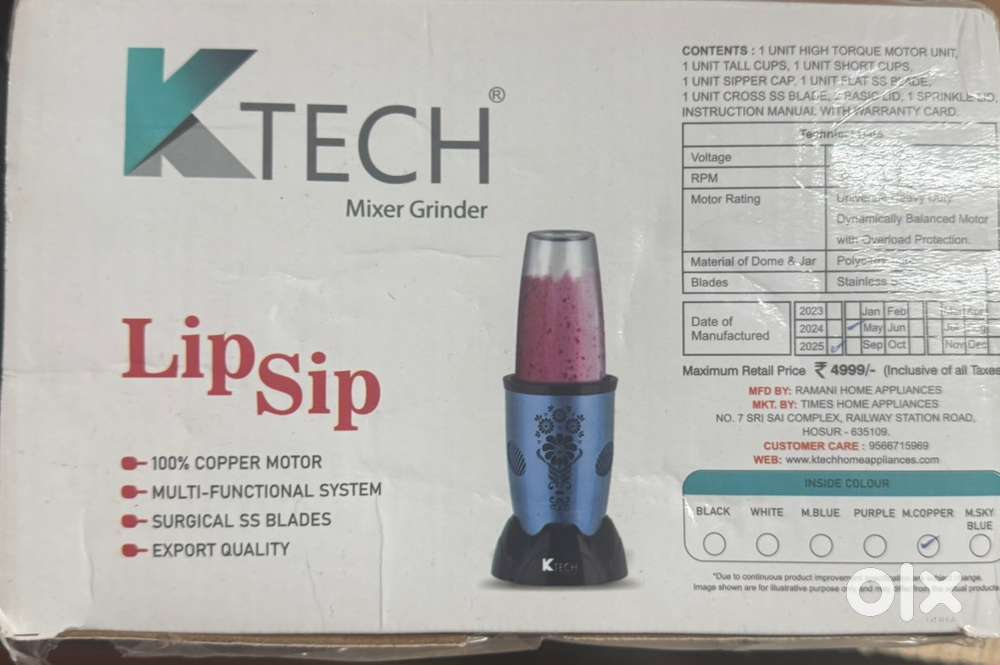 Band New 32” Implex LED TV and Mixer Grinder