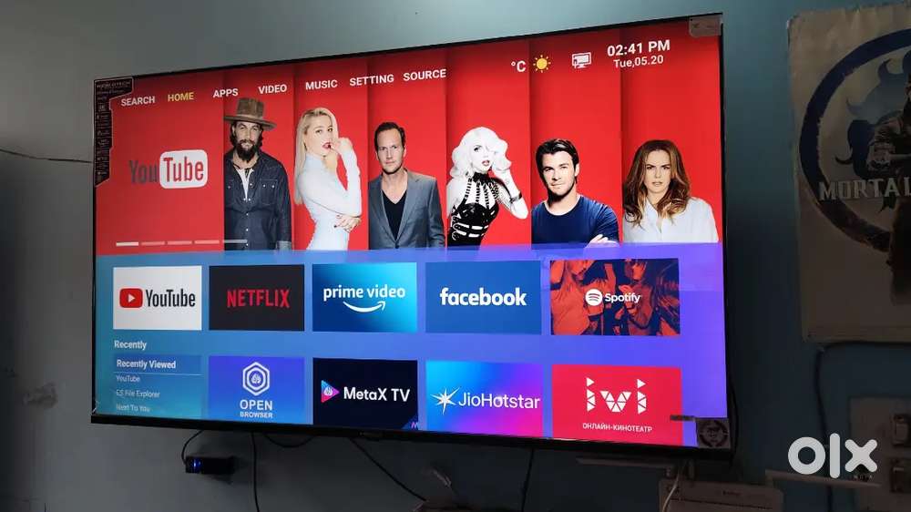 WORLD TECH ANDROID 4K 55 INCH TV