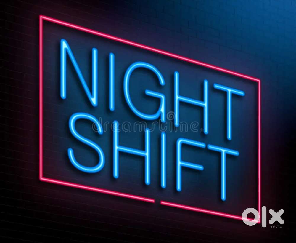 Night shift job security guard 
Joining same day 
Sitting job