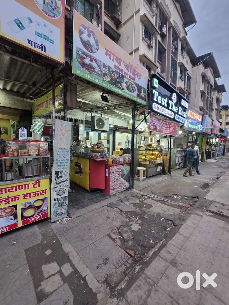 Rental Shop for rent Tirupati nagar khaugali good location virar west