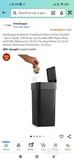 Instacuppa new sensor dustbin