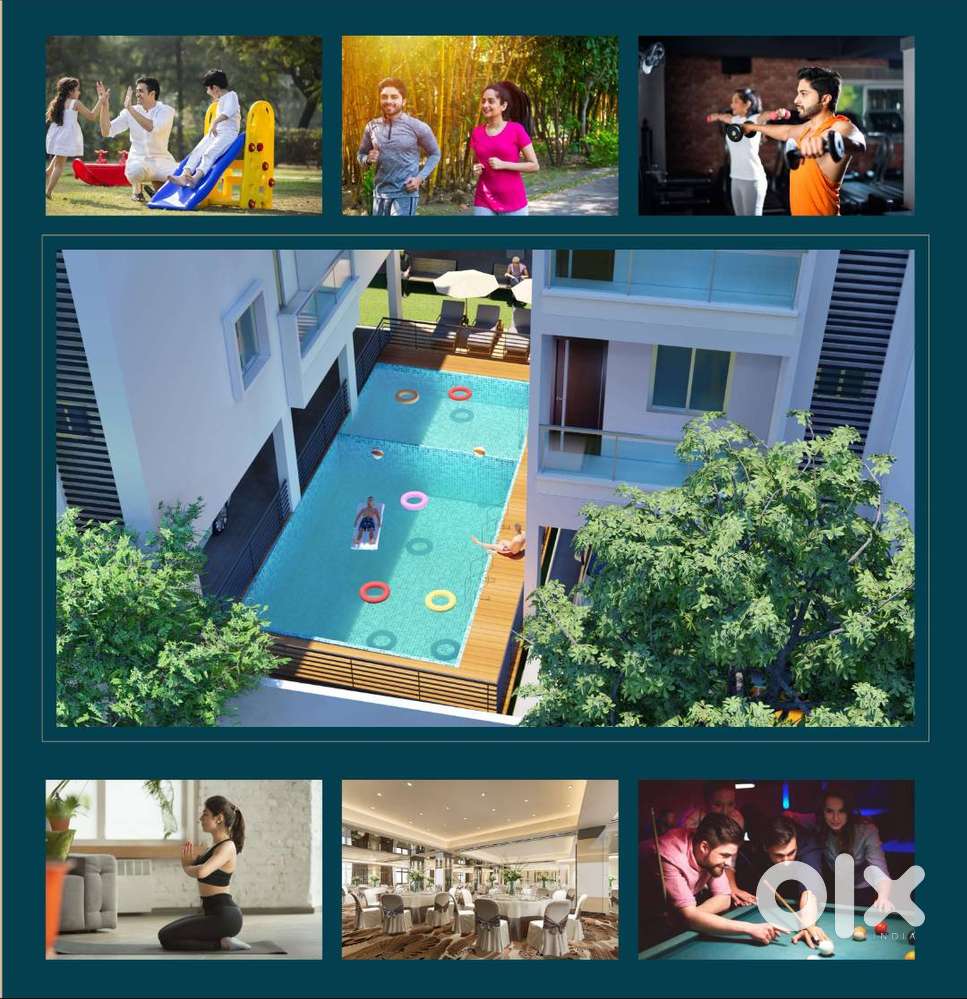 Super luxurious 2bhk flat for sale at Hormavu Main road