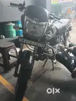 Tvs radion black good condition bike
