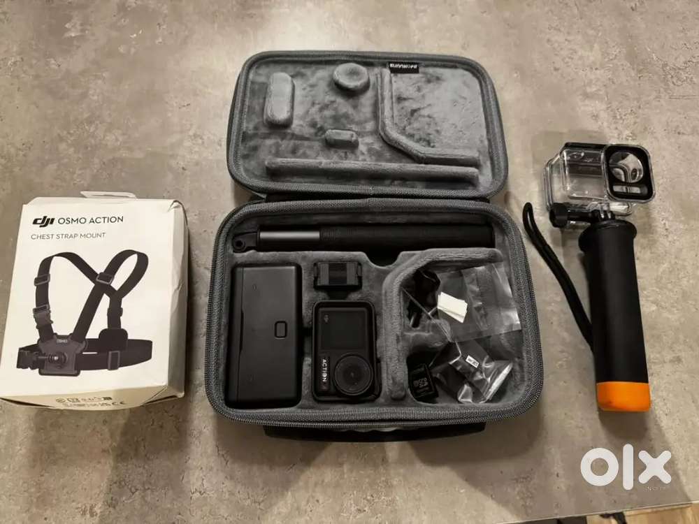 Genuine Dji OSMO ACTION 4 Adventure Combo + Ext Rod + 3