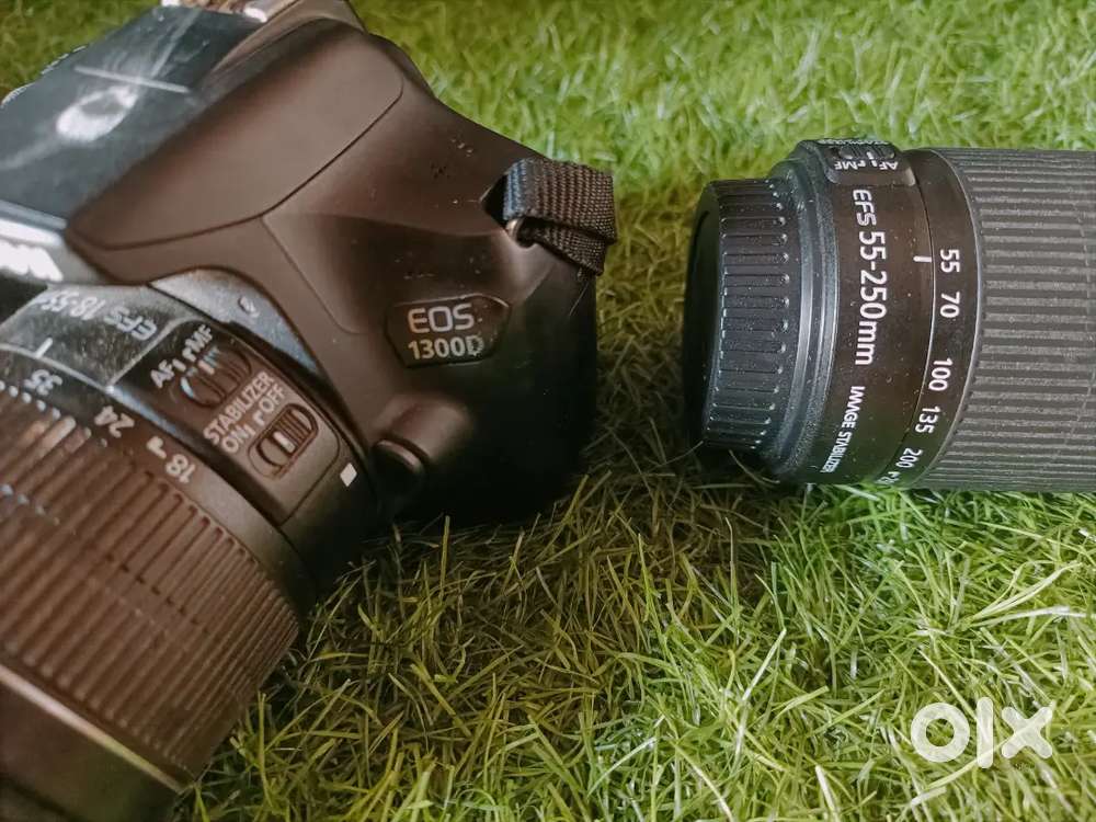 Canon 1300d +100to250 lens