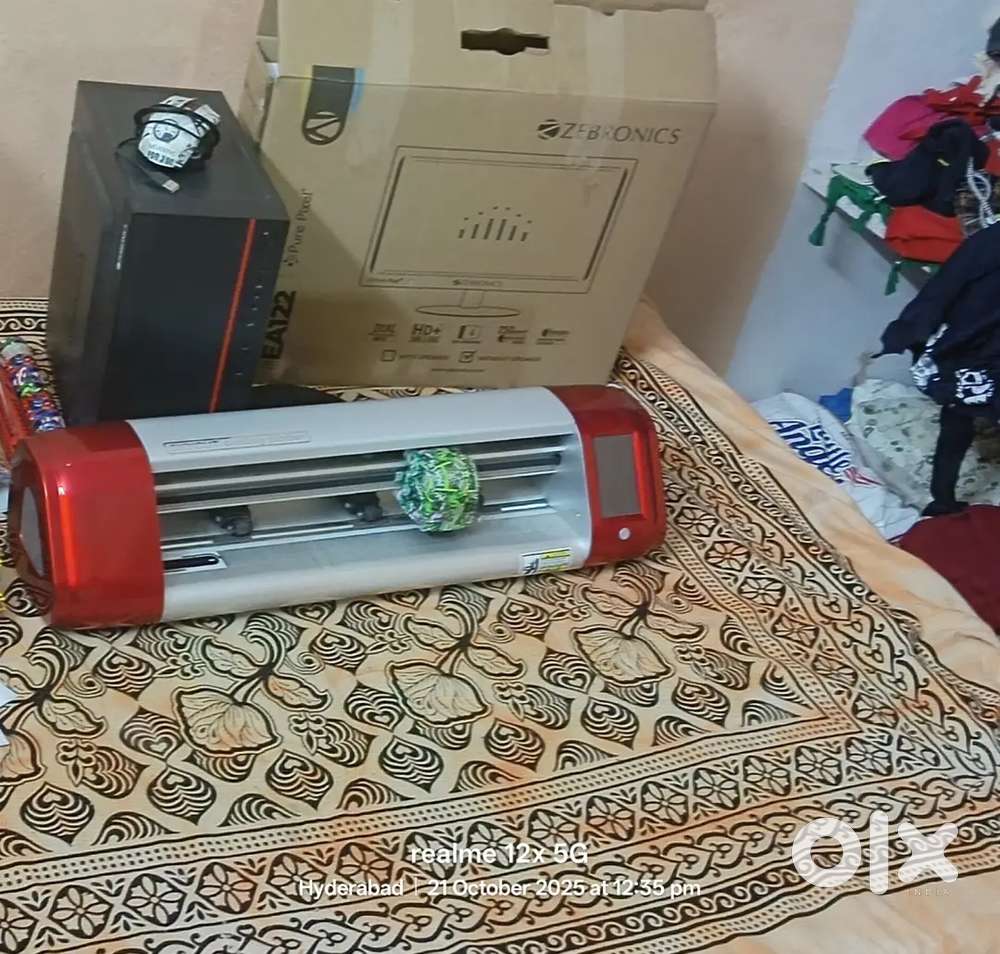 Mobile skin cutting plotter nd system