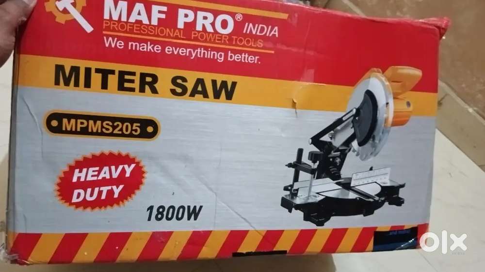 Miter saw machine only 3 month old new condition proper working