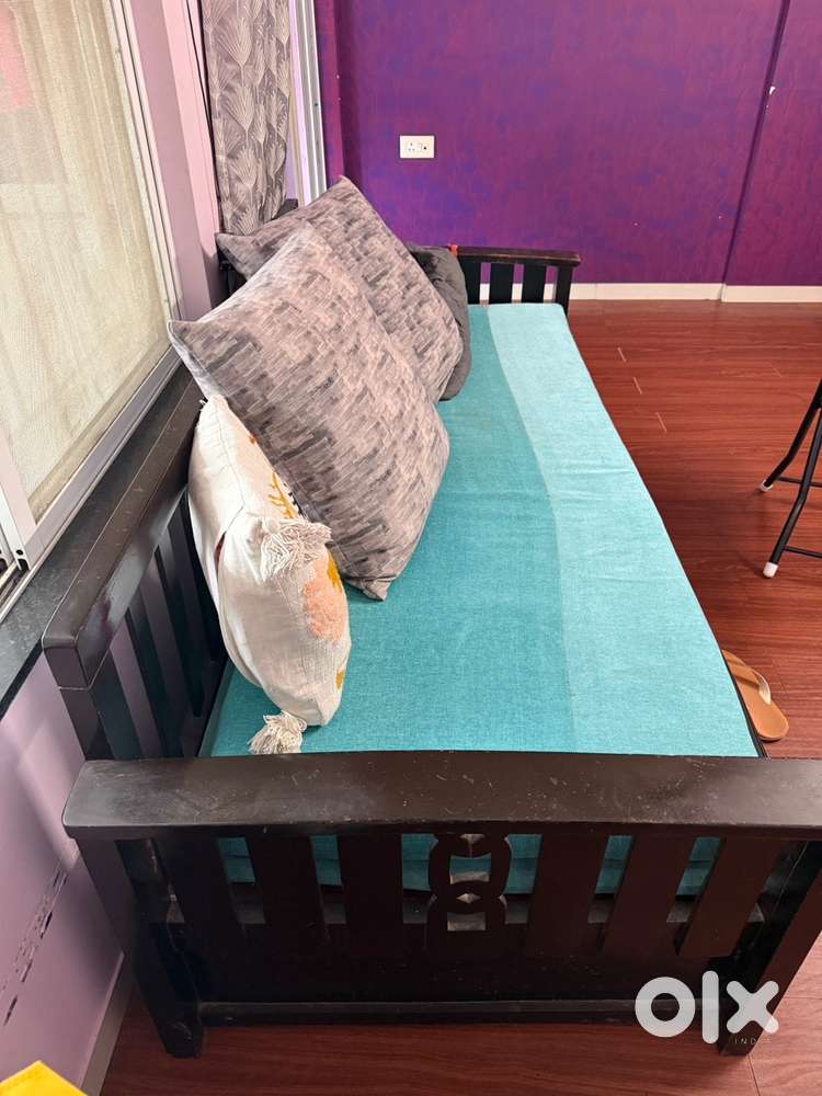 Sofa cum bed Sagwan - 3 seater with mattress of sofa
