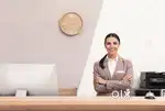 need receptionist for office