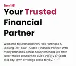 DHANLAKSHMI hire purchase and leasing ltd